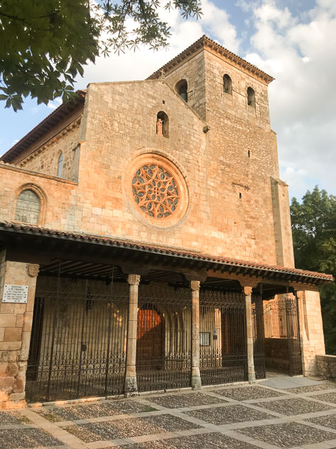 The Excolegiata de San Cosme y San Damián in Covarrubias is one of the main historic buildings