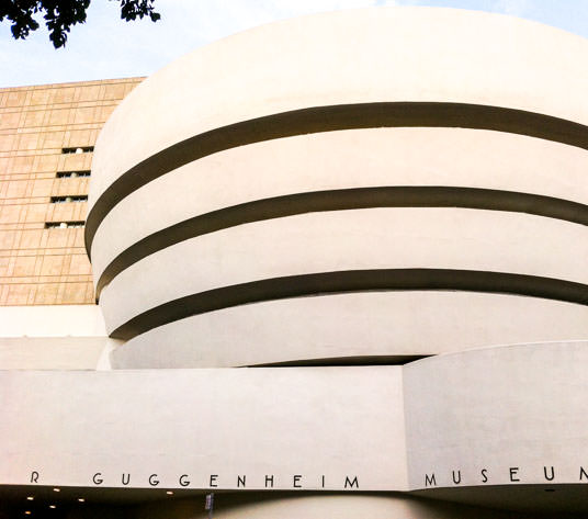 The Guggenheim Museum is a cultural institution in the Upper East Side