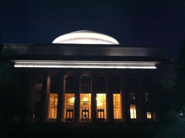 The MIT dome at night