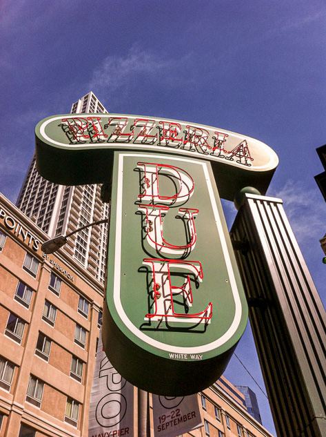 Pizzeria Due is a local institution in the Windy City