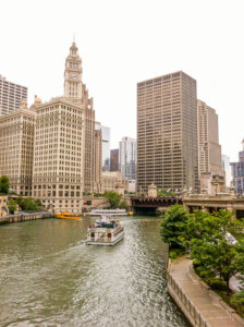 Cruising the Chicago River is one of the best ways to admire the Windy City's architecture