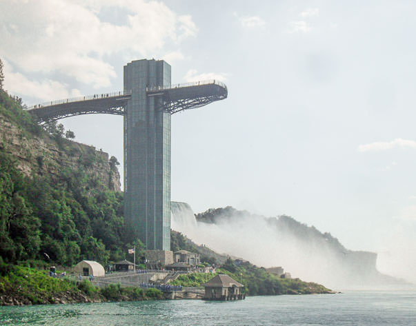 Prospect Point Observation Tower in the Niagara Falls