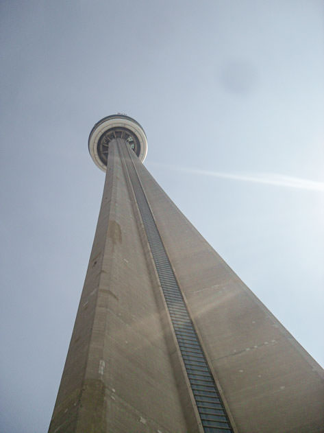 The CN Tower is really tall