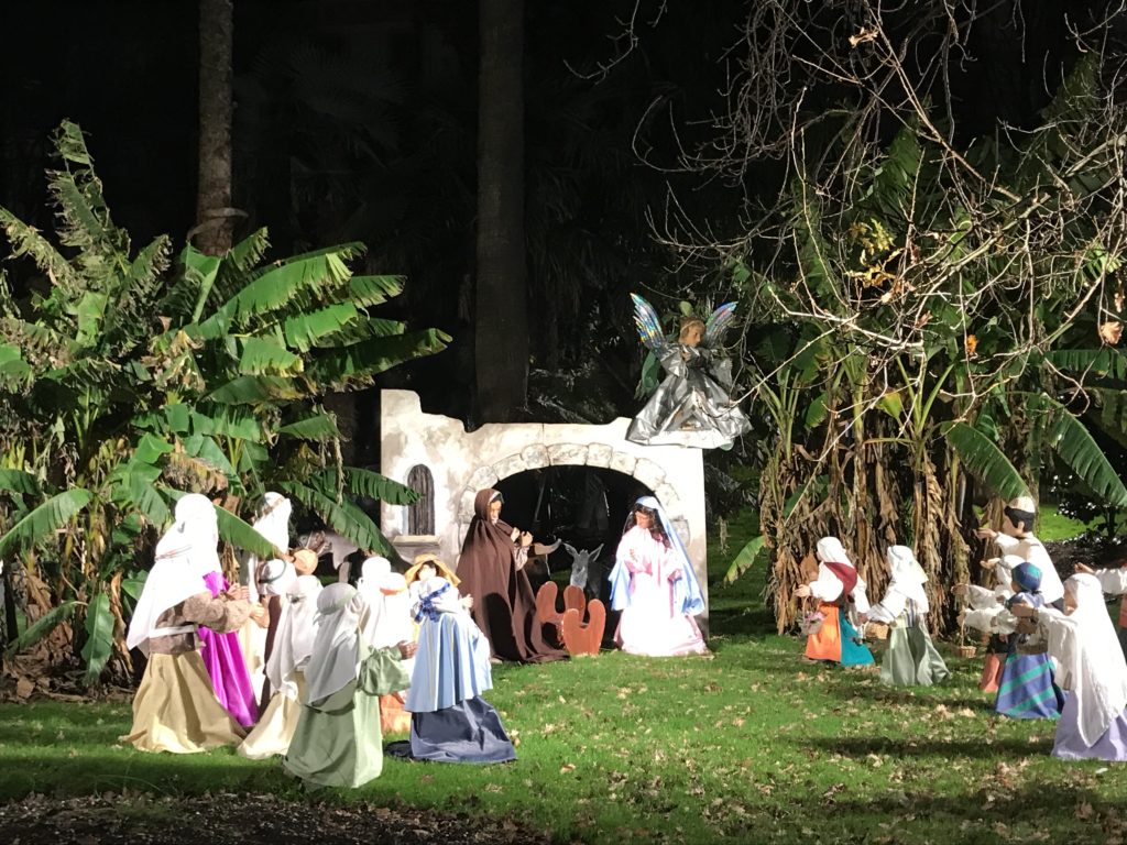 Nativity scenes in Plaza Guipúzcoa