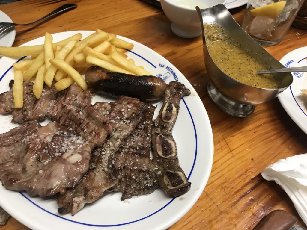 Chuletillas de cordero at Mariño
