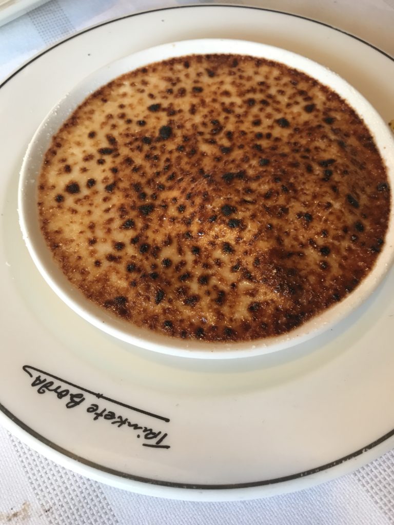 Grilled cheese cake at Trinkete Borda