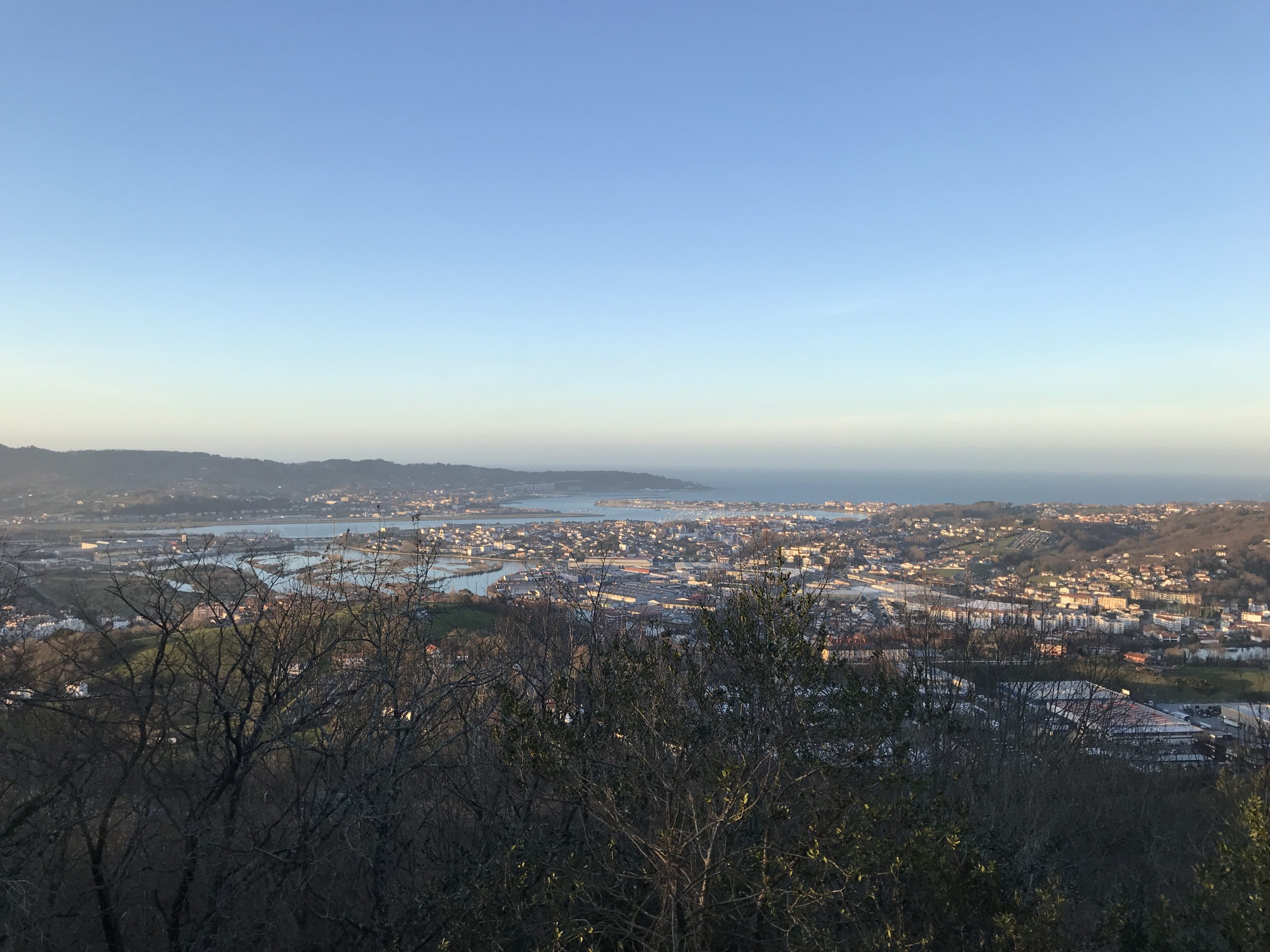 The view of the region under our feet