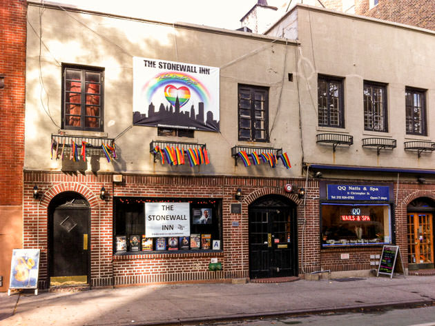 In 1969, the riots in the Stonewall Inn in Greenwich Village gave birth to the LGBTQ rights movement