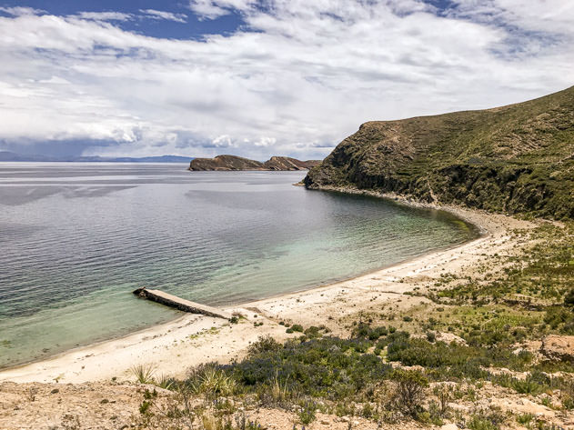 The beach we went to after climbing Cerro Tikani