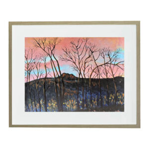 Sunset painting_wood