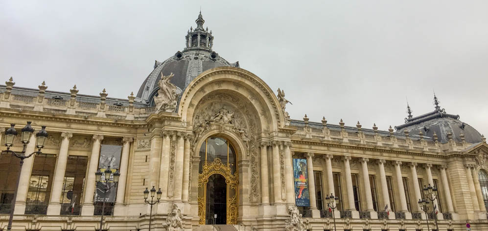 The classical Petit Palais hosts an art museum