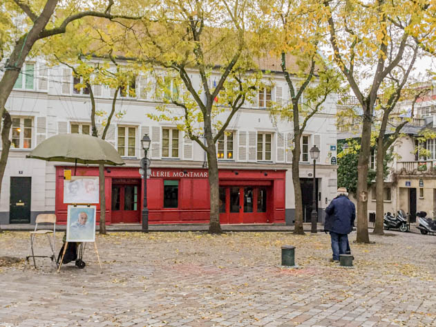 Place du Tertre is a square known for housing street painters