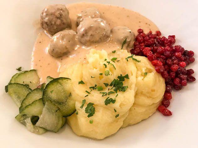 The quintessential Swedish dish: meatballs