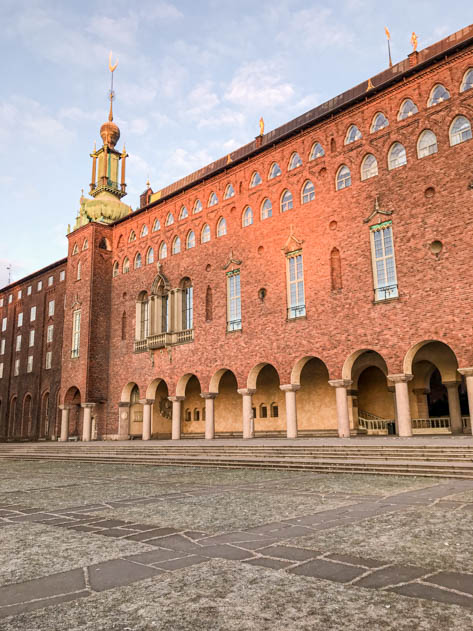 Morning light at Stadshuset