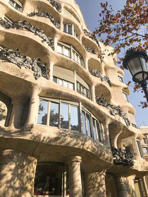 Casa Milá, also known as La Pedrera