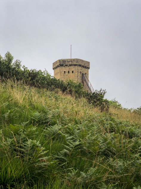 A watchtower in mount Jaizkibel