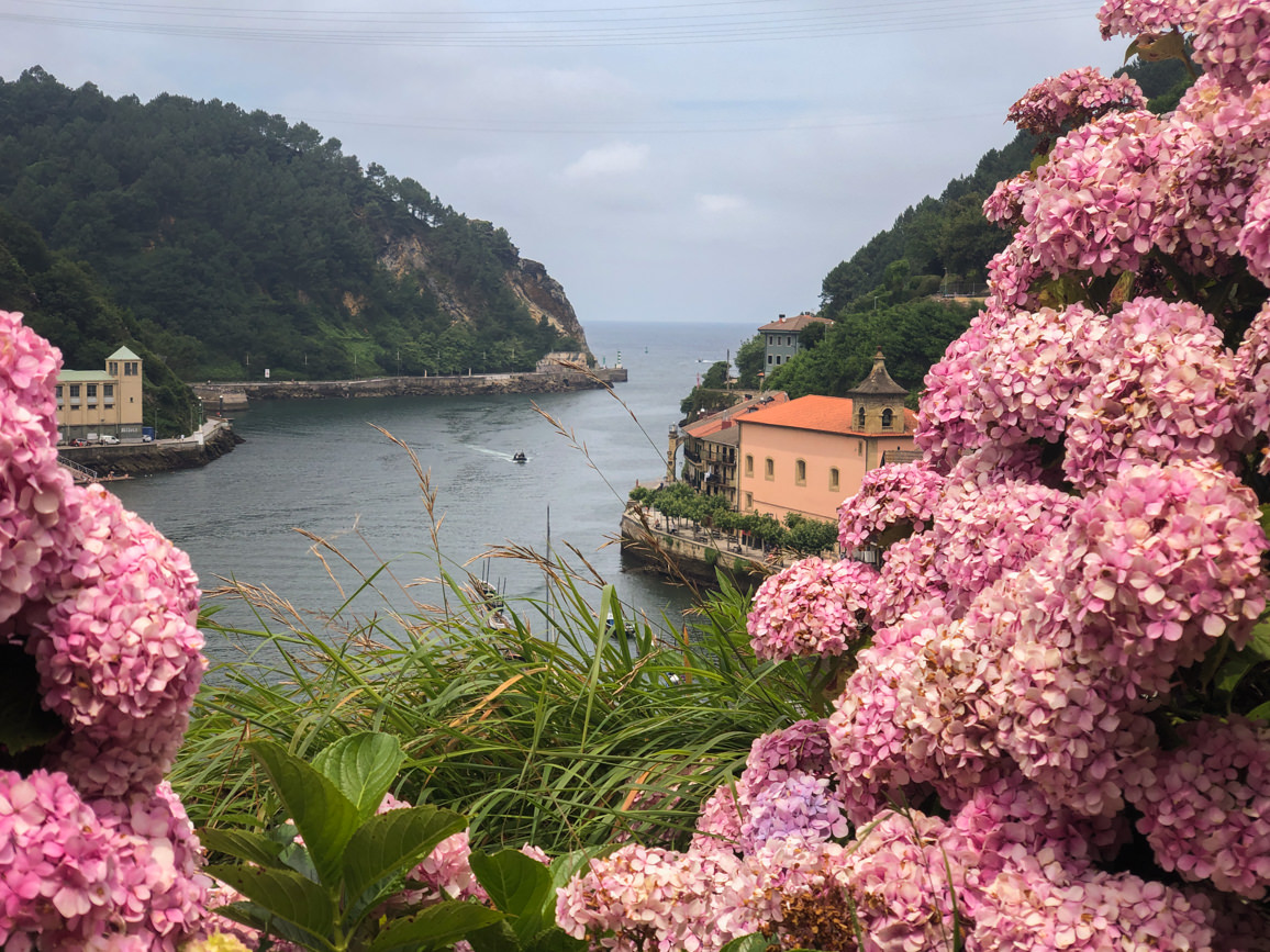 Pasajes de San Juan, one of the stops along the Camino del Norte