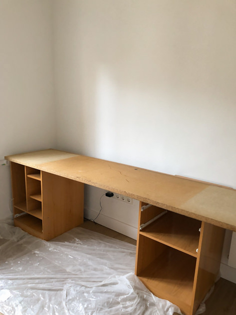 Repurposing this wooden desk