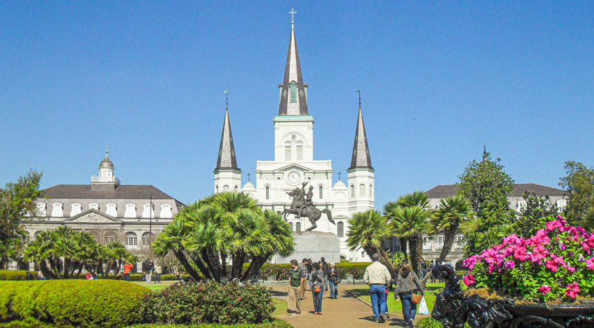 Jackson Square should be your starting point when visiting New Orleans