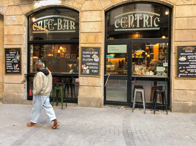 Restaurant Cèntric is among my favorite spots to eat in Barcelona