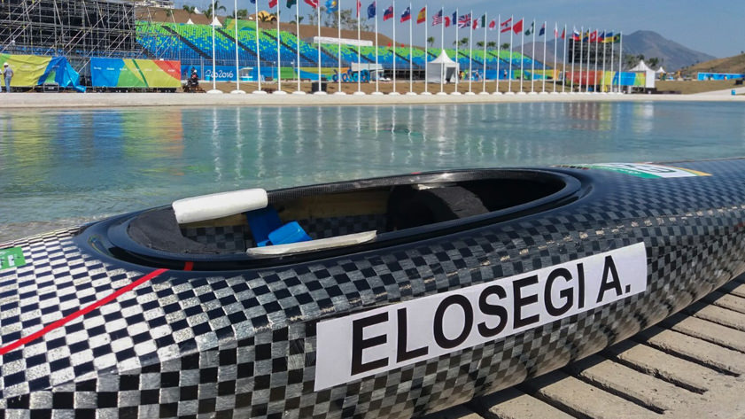 Our friend's canoe for Rio 2016