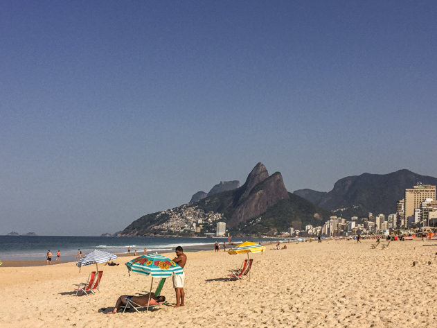 Praia de Ipanema is one of the most popular beaches in Rio de Janeiro