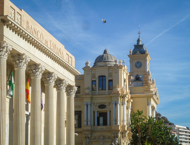 Building of the National Bank in Málaga