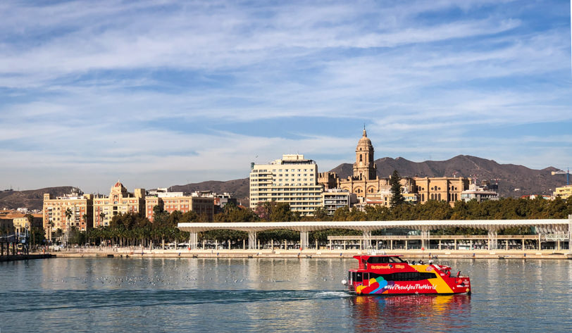 City Sightseeing offers boat tours to visit Málaga