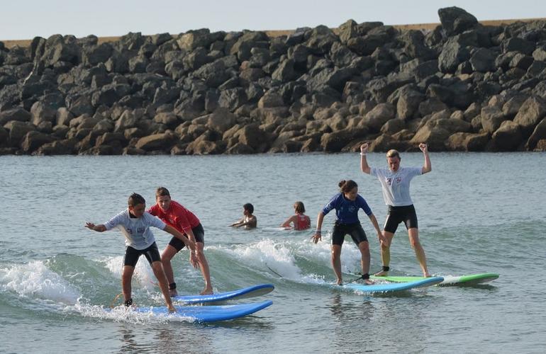 5-day surfing course in Anglet (Manawa)