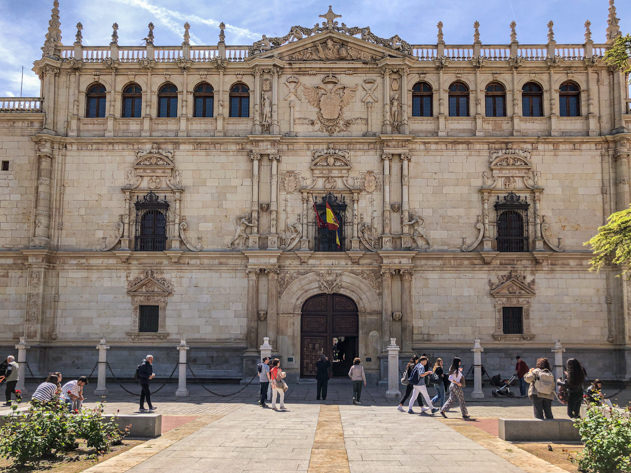 The monumental University of Alcalá