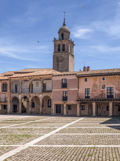 Plaza Mayor in Medinaceli (Soria)