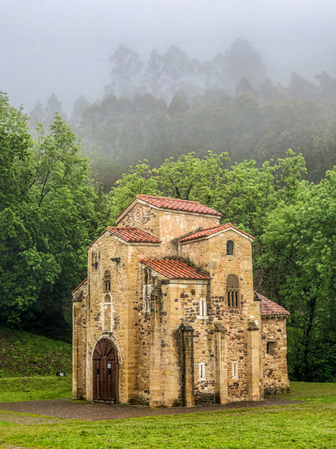 San Miguel de Lillo in the outskirts of Oviedo