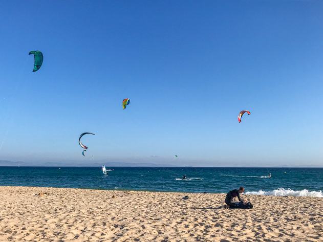 Playa de Valdevaqueros in Tarifa