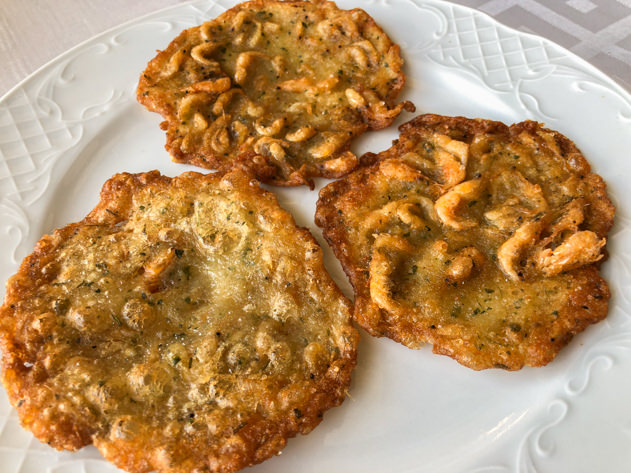 Tortitas de camarones in Málaga