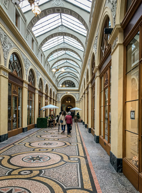 Discovering the 'passages couverts' is one of the best things to do in Paris, especially on a rainy day!