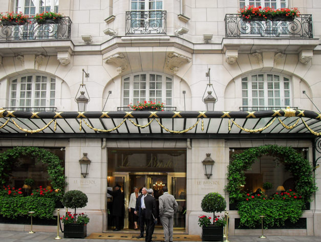 Le Bristol is one of the best hotels in Paris