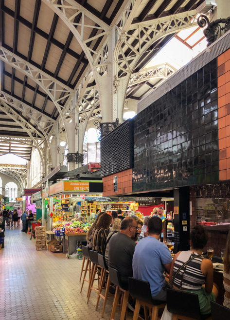 Central Bar by Ricard Camarena at the Mercado Central in Valencia