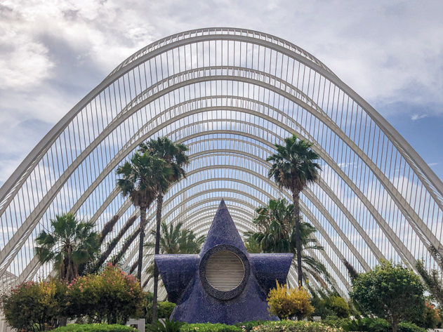 Umbracle (Ciudad de las Artes y las Ciencias, Valencia, Spain)