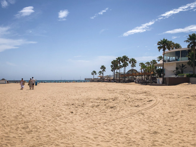 Playa de las Arenas in Valencia