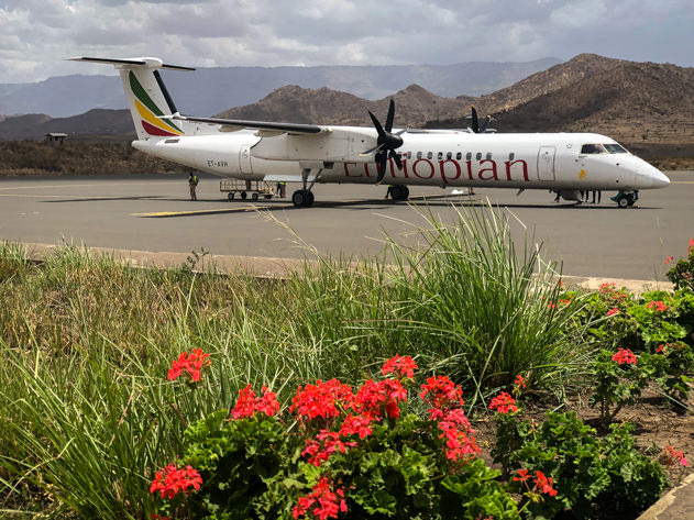 Ethiopian Airlines is a popular carrier