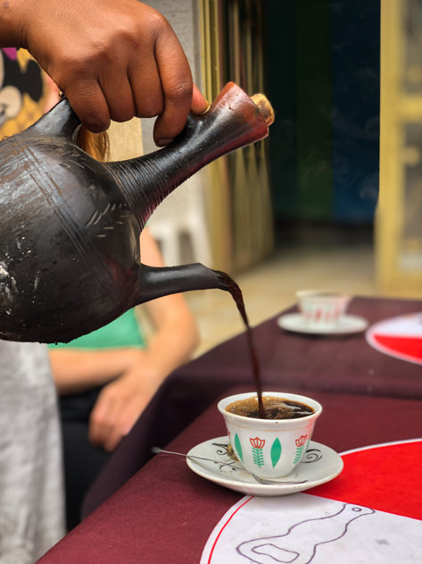 Ethiopian coffee pot