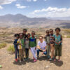 Ethiopia itinerary_with kids outside Lalibela