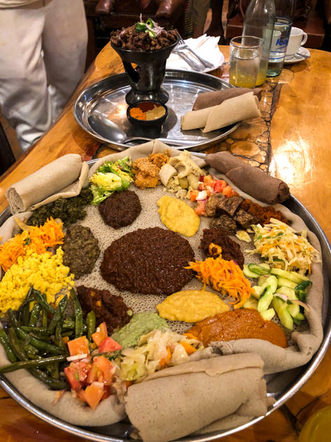 Ethiopian food at Yod Abyssinia