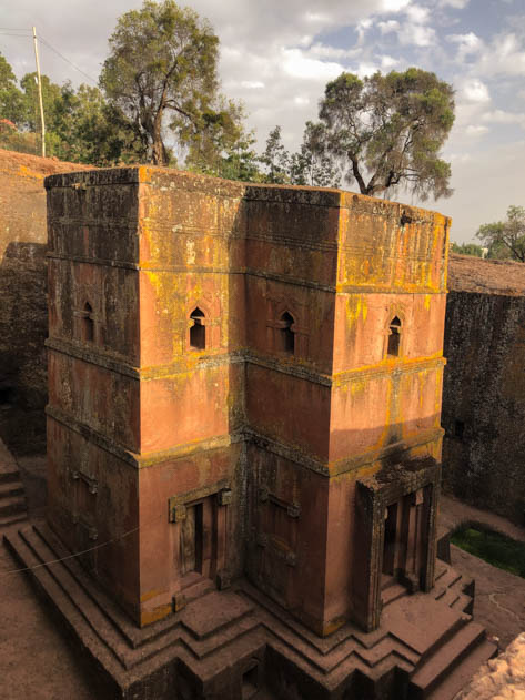 The rock-hewn church of Bete Giyorgis is the most iconic of the whole UNESCO site