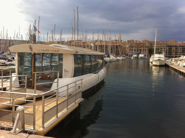 You can easily get around Marseille by boat from the Vieux-Port