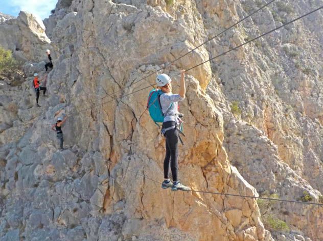 Vía Ferrata Caminito del Rey in El Chorro (Manawa)