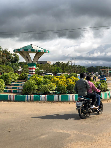 Motorbikers in Jinka