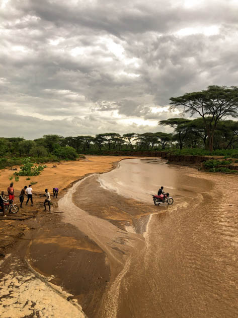 River crossing in Turmi