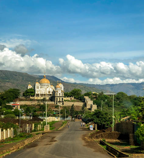 Medhanialem church in Arba Minch