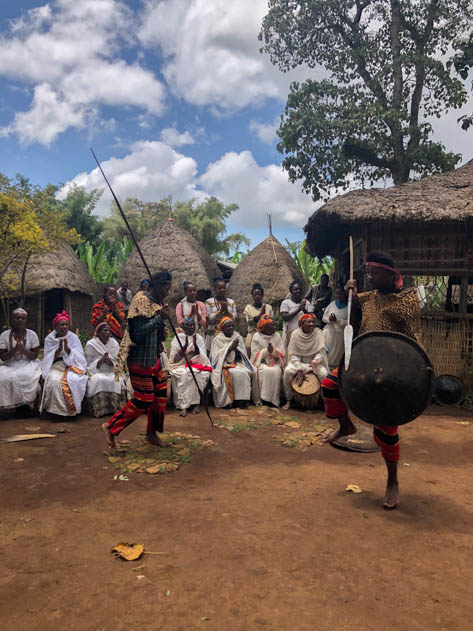 Dorze dancing ceremony